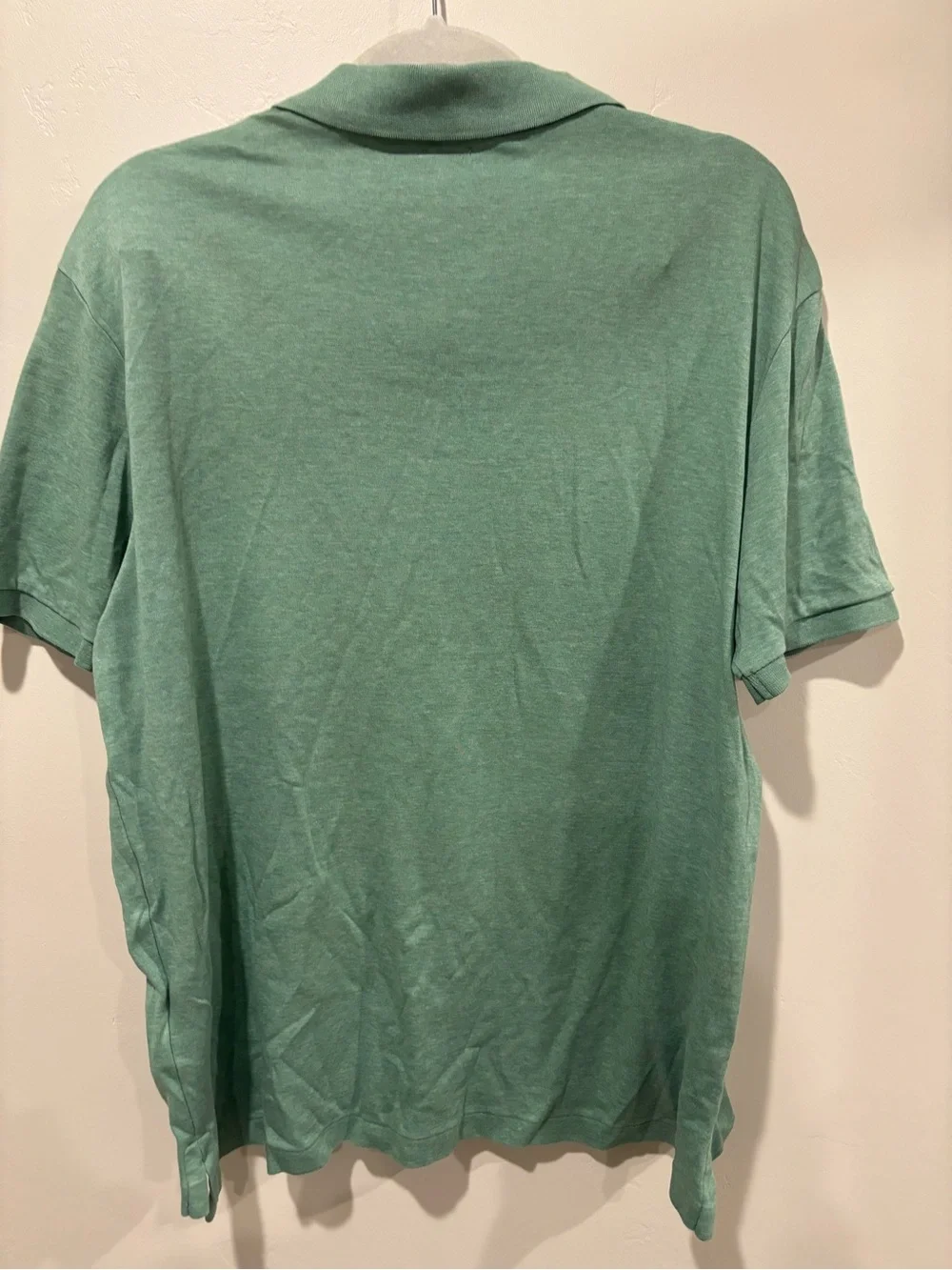 Ralph Lauren Polo Shirt in Heather Green with Navy Pony